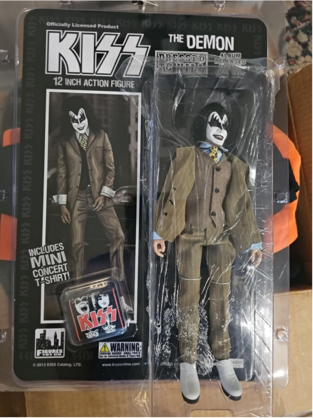 KISS The Demon Gene Simmons 12" Figure Dressed To Kill Figures Toy Co 2013KISS T